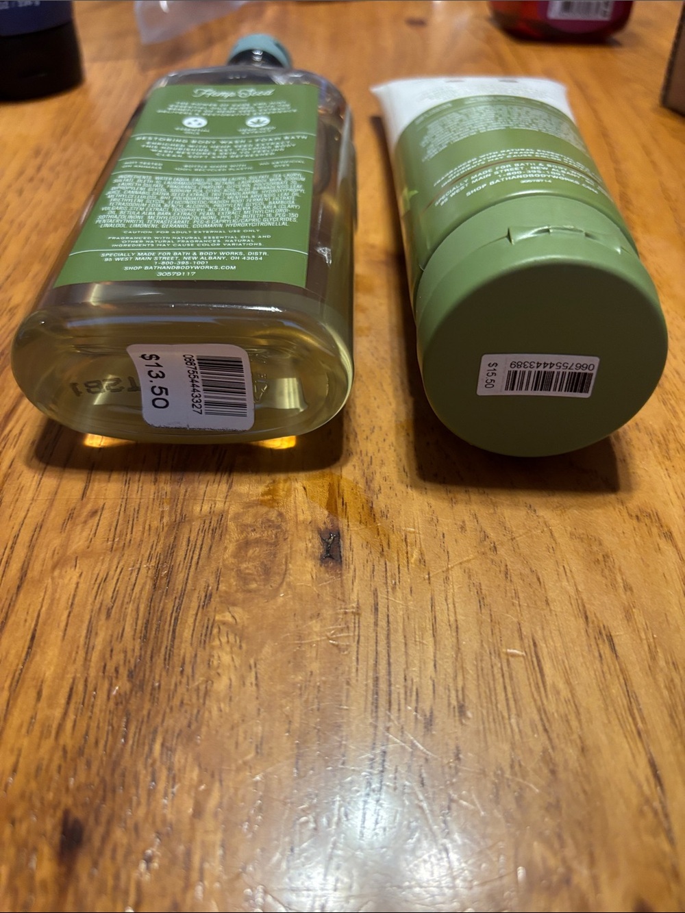Bath & Body Works Sage + Mint  Aromatherapy Set - body lotion, and wash - Picture 2 of 3